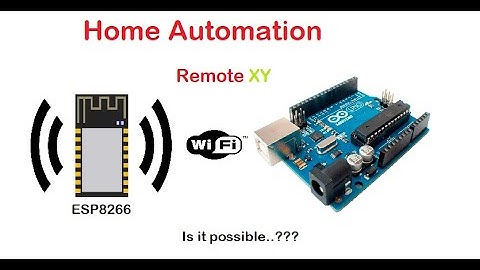 Arduino and ESP8266 Remote XY Home Automation  || EIF