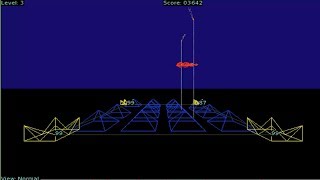 AMIGA Inter Continental Ballistic Missiles, 3D icbm3d 68k MISSILE COMMAND CLONE Bill Kendrick 300788