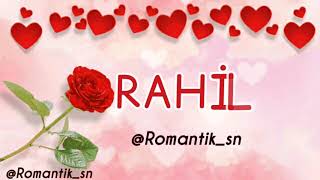 Rahilə Adı Olanlar Üçün Super Video Mahnı Whatsapp Status 2019