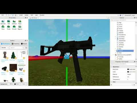 How To Make Custom Weapons Using Nocol - roblox fixed phantom forces guns pack filtering enabled warbound kit