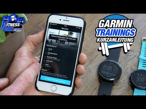 Kurzanleitung: Trainings & Workouts (Connect App) auf Garmin-Sportuhr übertragen & wiedergeben