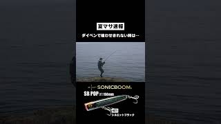 【夏マサ速報】ダイペンで喰わせきれない時は・・・SBポップ!! #ロックショア #duel #ハードコア #ソニックブーム