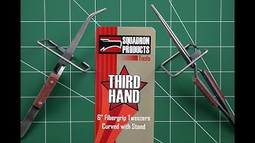 The Third Hand tweezers and stand