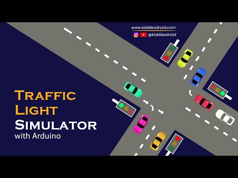 Coding the Crossroads: Traffic Light Simulation Tutorial using Arduino for Robot Enthusiasts!