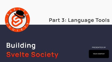 Building Svelte Society: Svelte and TypeScript with Simon H