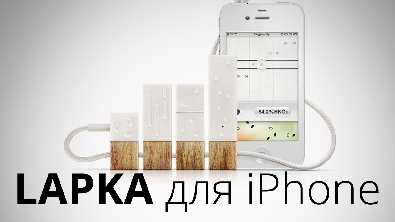 Lapka для iPhone — замеряем уровень нитратов в помидорах и радиационный фон вокруг.. Фото.