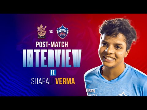 Delhi Capitals | Post Match Interview with Shafali Verma