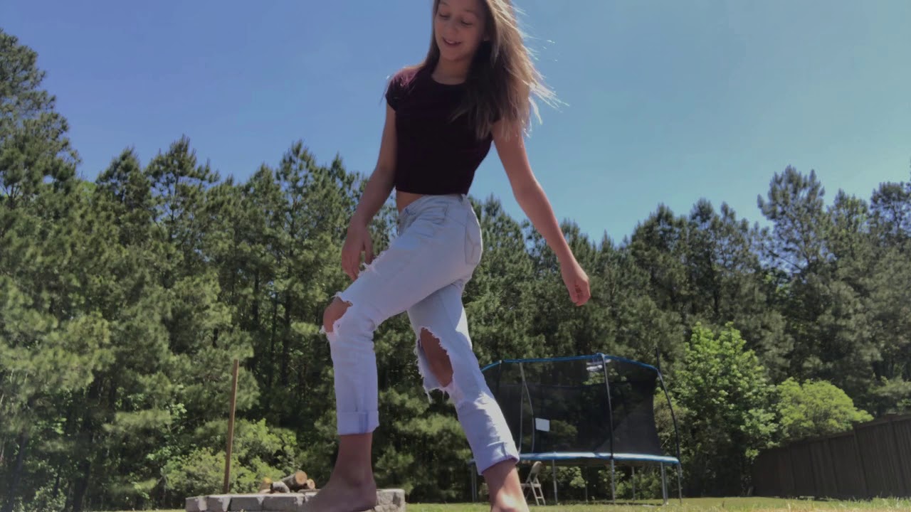 GYMNASTICS IN JEANS YouTube