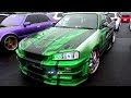 MNISSAN SKYLINE R34 custom car　日産 スカイライン R34 カスタムカー　くるくるMФNSTER ENERGY モンスターエナジー