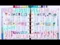 Planner Pen Test! Testing 20 Pens in the Happy Planner | Doodle With Me!
