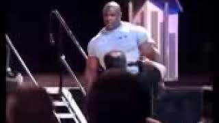 Rare Ronnie Coleman 2004 Pressa Conference Posedown Footage Motivational