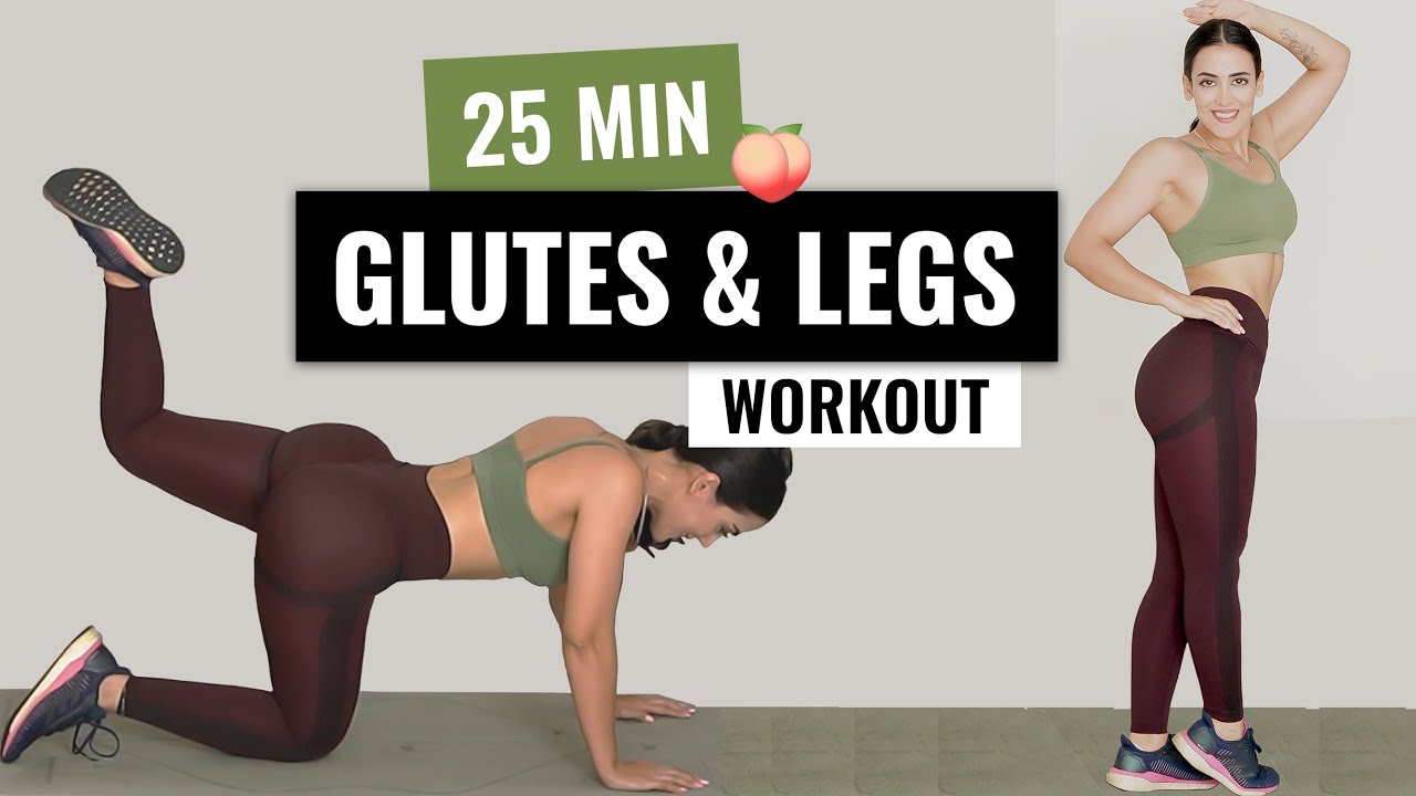 DAY 10 Fresh Start - 25 MIN LEGS & GLUTES Workout / BEGINNER FRIENDLY ...