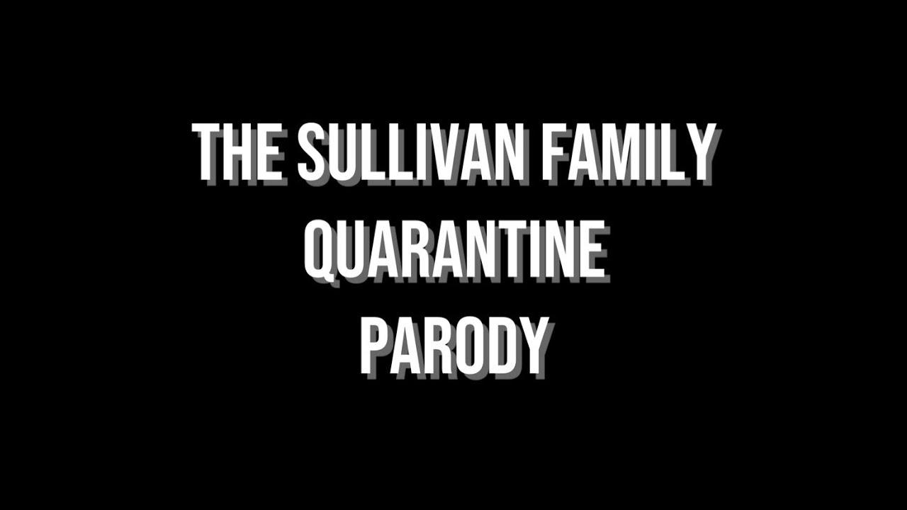 Sullivan family of 13 from Moray film another video: It's a lockdown life!
