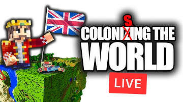 1000 Players Colonize A BRUTAL Minecraft World Live - Spifftopia MMP #1