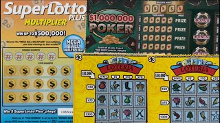 Profit!! $1,000,000 Poker!! Super Lotto Plus Multiplier!! Loteria!! 