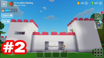 Doll House: Day 2 - Block Craft 3D Android Game - Crocodile Gaming