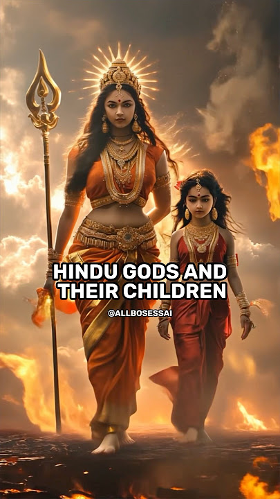 INDIAN GODS AND THEIR CHILDREN 🔥🕉️ #aifusion #midjourneyai #midjourney #dnafusion