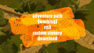 RollerCoaster Tycoon 3 Custom Scenery Adventure Path Set (working) DOWNLOAD / RCT3 Custom Scenery