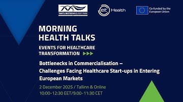 EIT Health Morning Health Talks | 2 December 2025