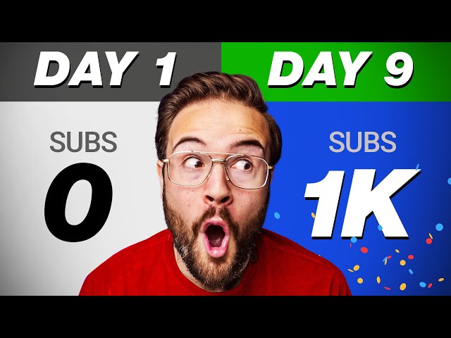 From 0 to 1,000 Subscribers in Just 9 Days… How I Did It class=