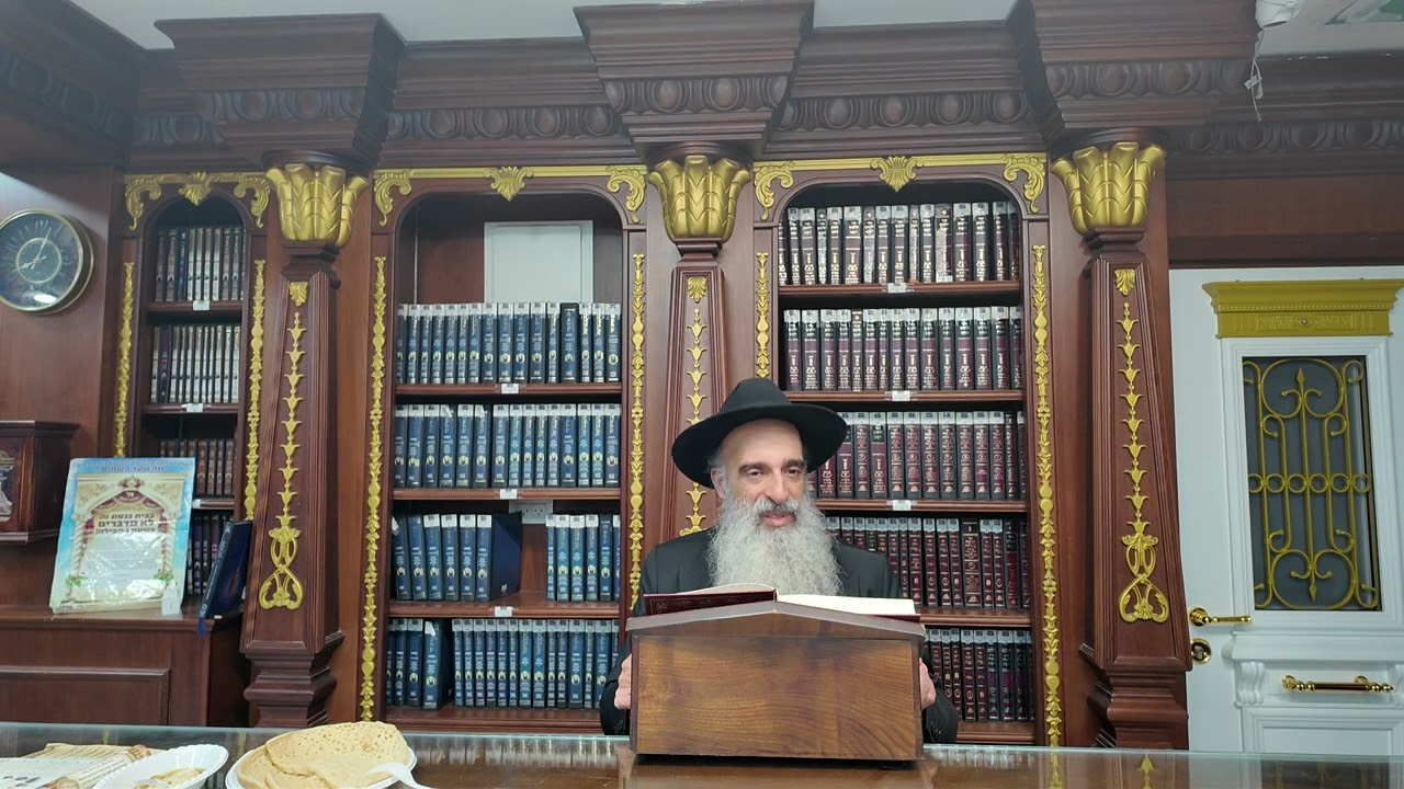 הרב מאיר דוד שמואלי - האוצר היומי סדר רנ"ט