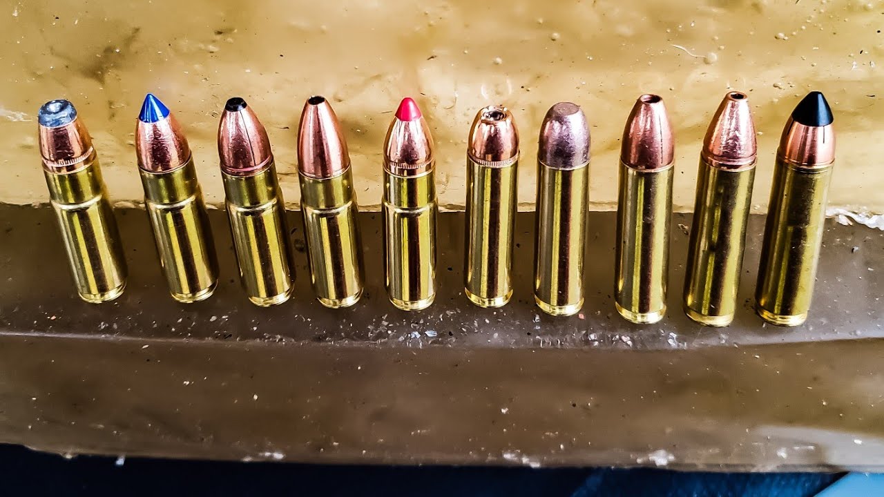 450 Bushmaster VS 458 SOCOM - Ballistics Gel - YouTube.