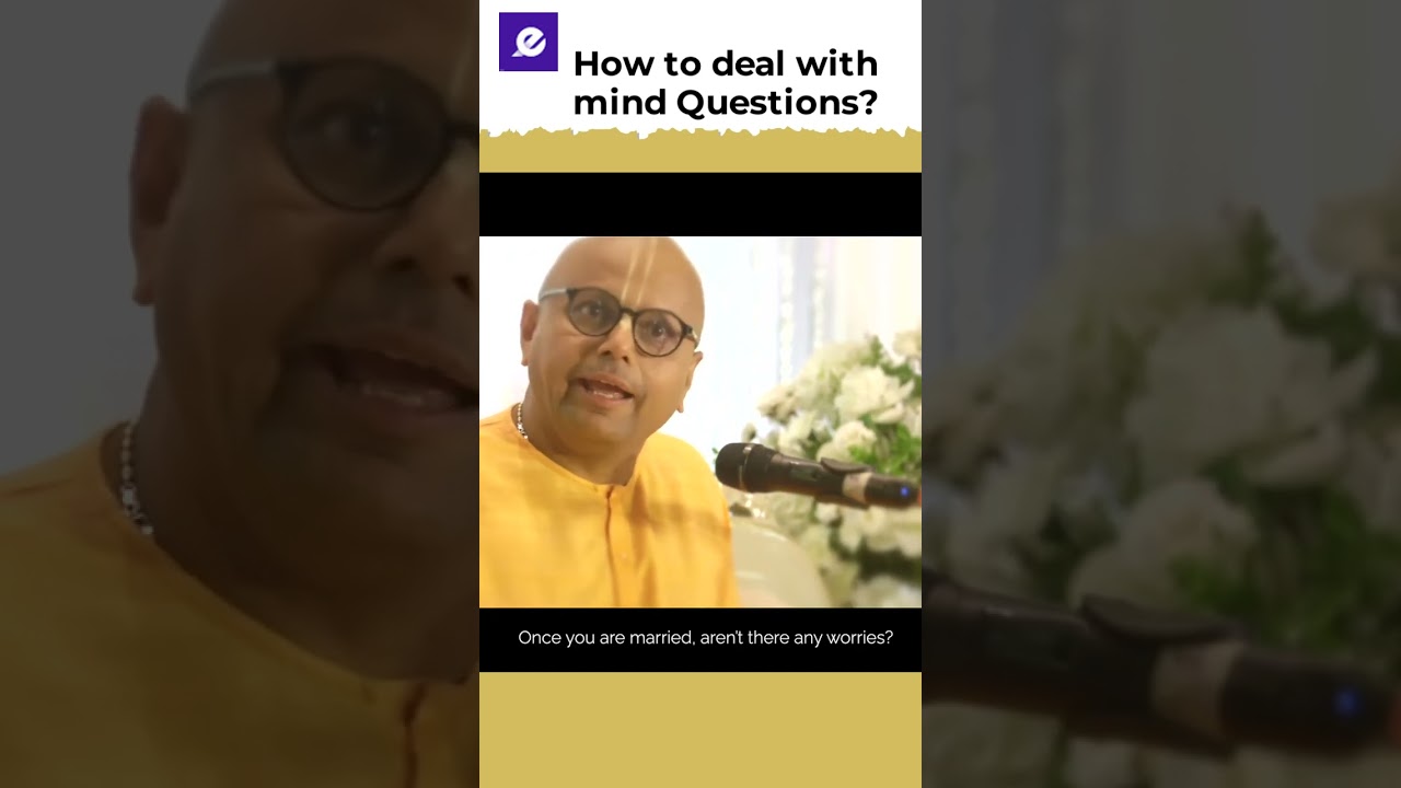 Gaur Gopal Das || How to deal with mind Questions?