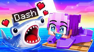 I Pretended to be BABY HAMMERHEAD on a One RAFT!