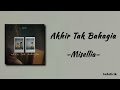 Akhir tak bahagia  misellia  lirik lagu