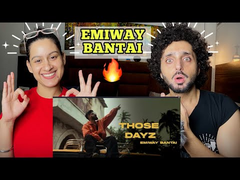 EMIWAY BANTAI - THOSE DAYZ REACTION I (PROD. BY MEMAX) | OFFICIAL MUSIC VIDEO | FTSTTS