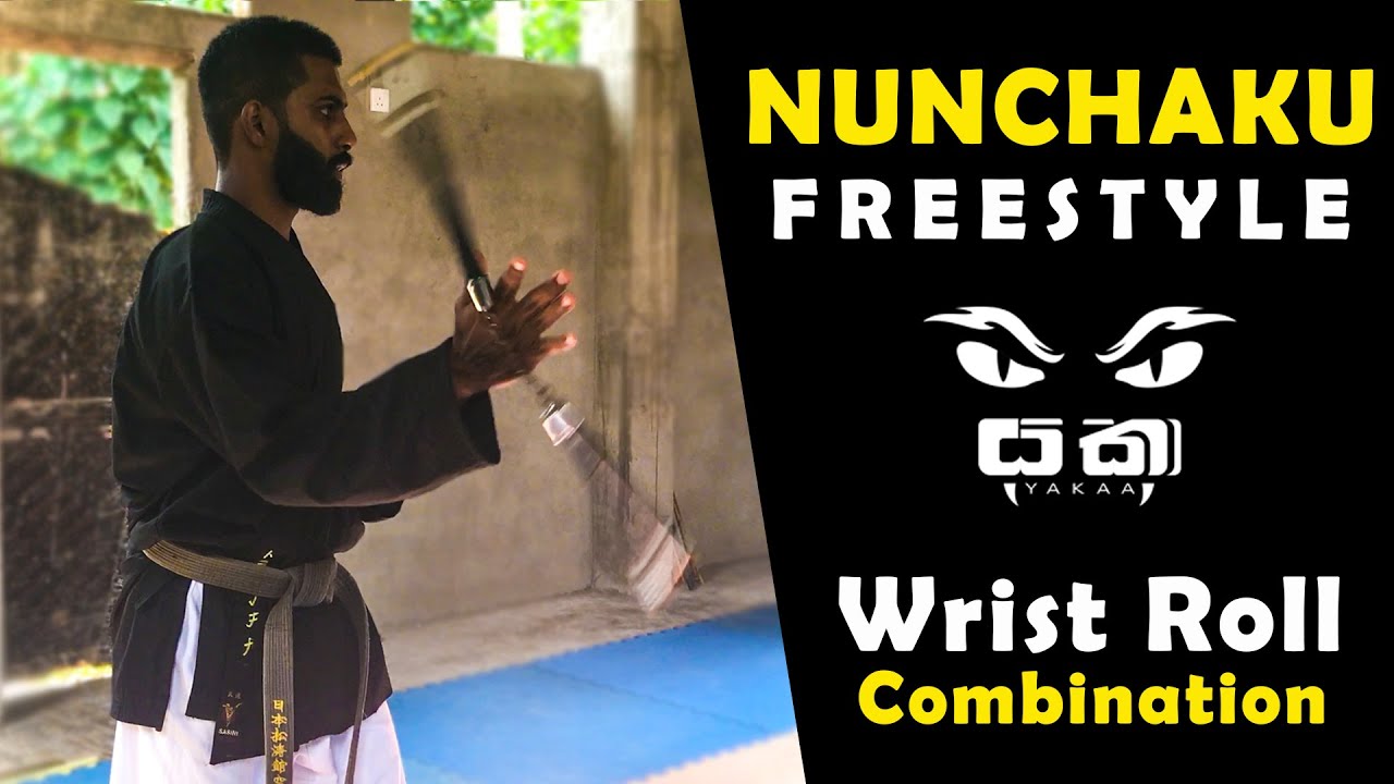 Nunchaku Master සුපිරිම Nunchaku Form එකක් Freestyle Nunchaku Combo