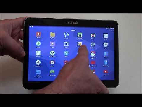 Samsung Galaxy Tab 4 태블릿에서 스크린 샷을 찍는 방법