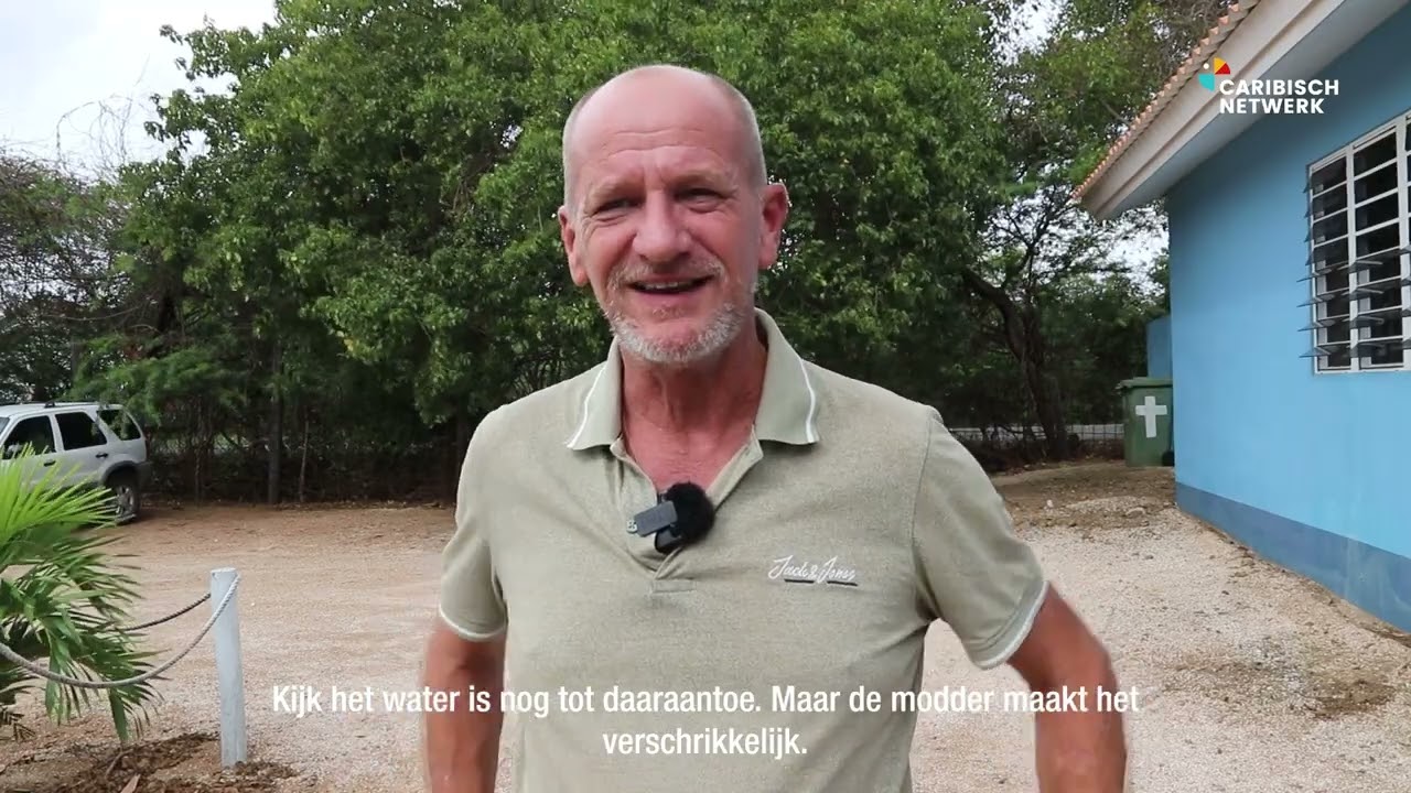Hevig noodweer op Curaçao bezorgt veel overlast