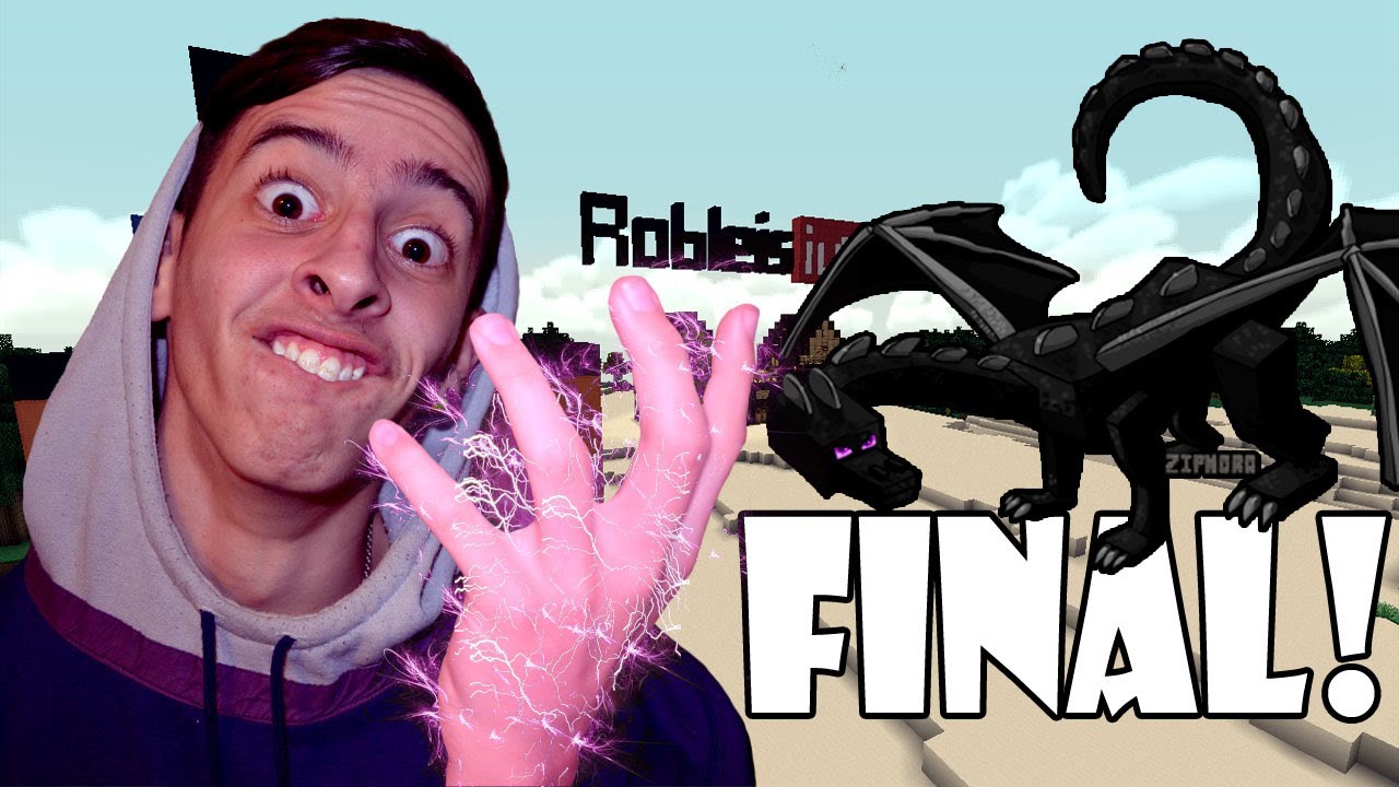 MINECRAFT - ENDER ROBLEIS VS ENDER DRAGON [FINAL] kawaii emoticons