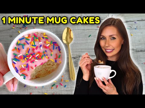 Easy 1 Minute Mug Cake Recipes