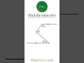 52. Find the value of x #vikalpstudycircle #maths #mathschallenge #foryou