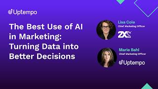 "The Best Use of AI in Marketing: Turning Data into Better Decisions" On-Demand Webinar Clip