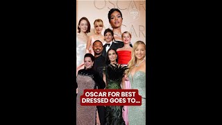 The Oscar for best dressed goes to...
