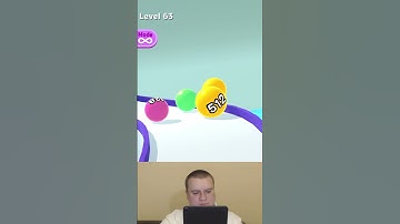 Ball Run 2048❗ Level 63❗#games #shorts