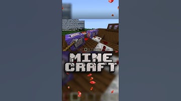 Gravity Gun Minecraft #Mc #Minecraft #Shorts