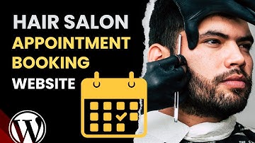 Make Appointment Booking Website For Hair Salon Using WordPress | Hair Salon Website