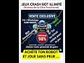 Voici le robot qui aide dans les jeux crash en ligne.