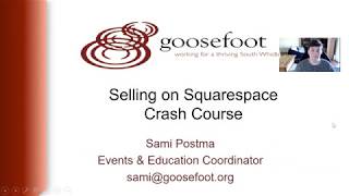 Selling on Squarespace Crash Course