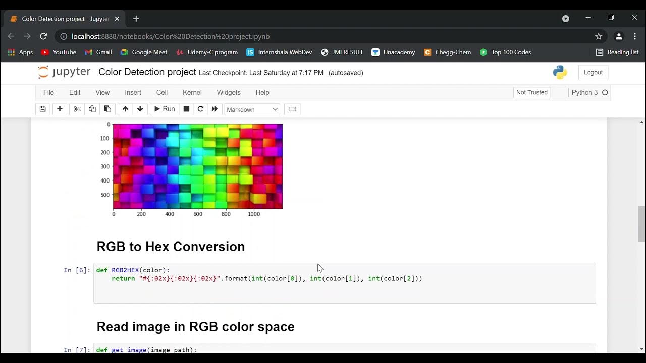 Color Detection Project - YouTube