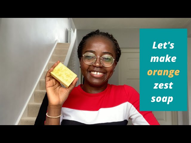 Making Orange and Ginger Soap - with Recipe Included 