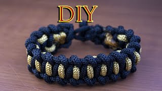 How to Make a Paracord Bracelet Modified Trilobite World with without buckle/ DIY