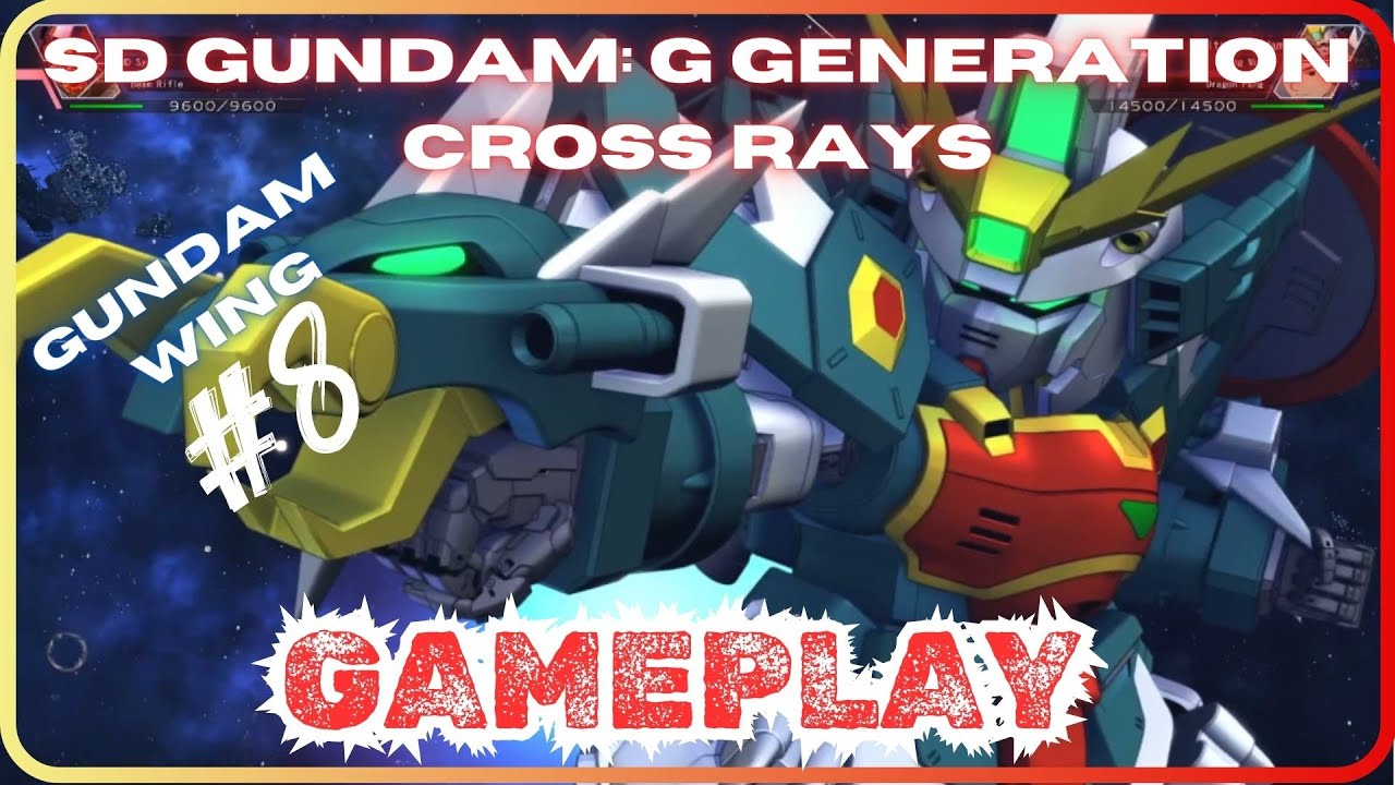 SD GUNDAM G Generation Cross Rays GamePlay Épico! GD Wing