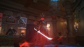 FINAL FANTASY XIV Omega Meister Statue Emotes