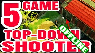 5 GAME TOP - DOWN SHOOTER OFFLINE screenshot 3