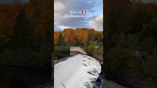 Montmorency falls , Quebec city 🍂🇨🇦